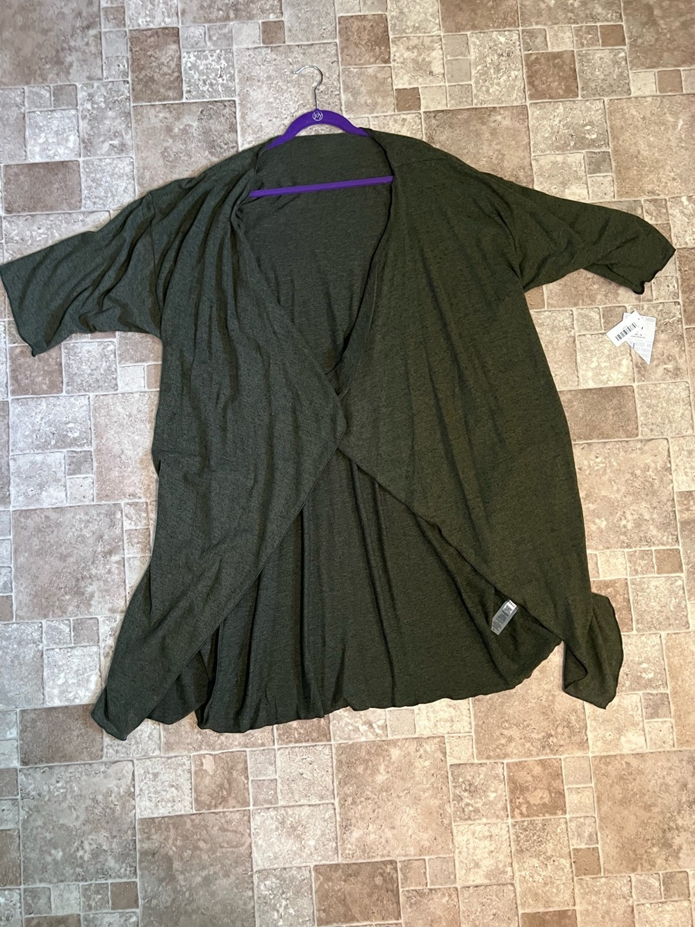 NWT L (18W-22W) LuLaRoe Shirley Lightweight Sweater Kimono